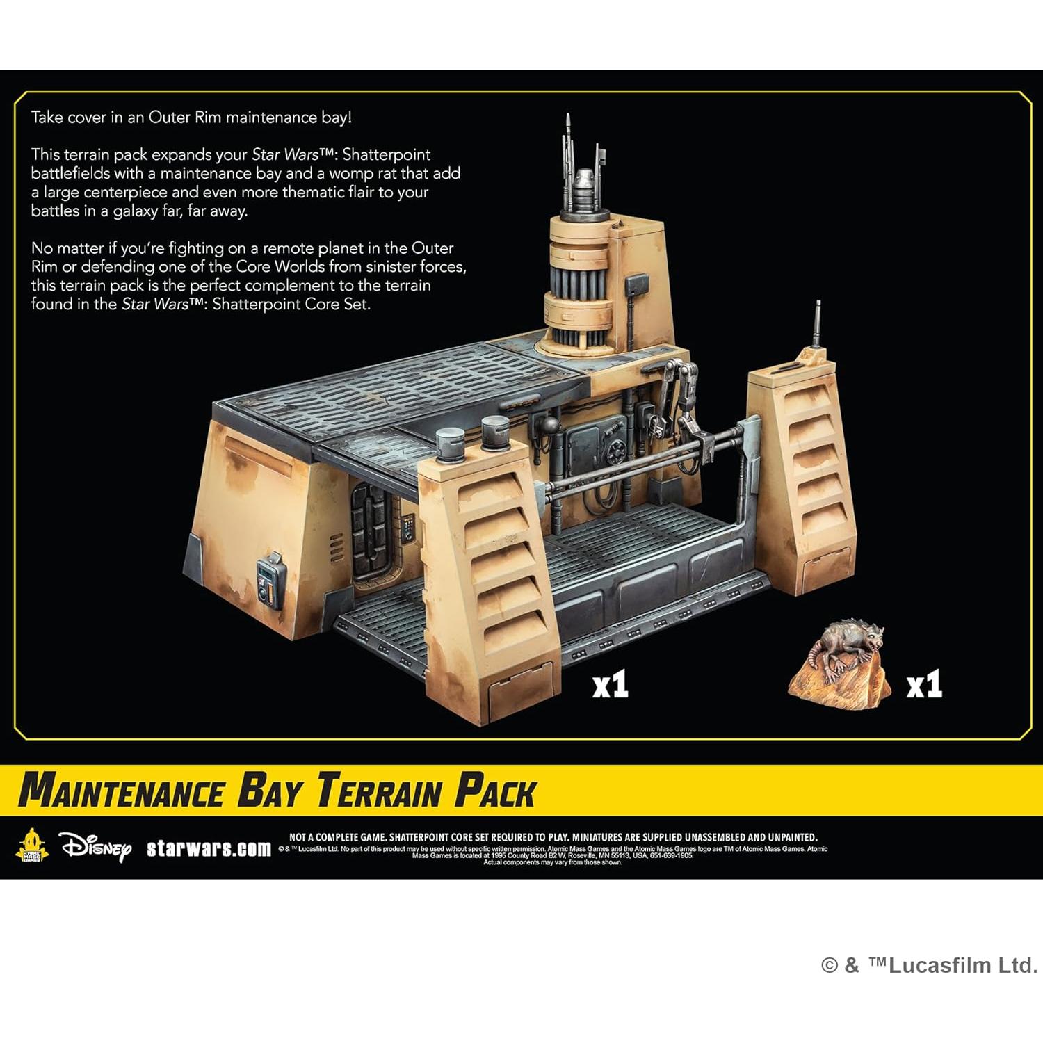 Paquete de Terreno de Mantenimiento Star Wars Shatterpoint