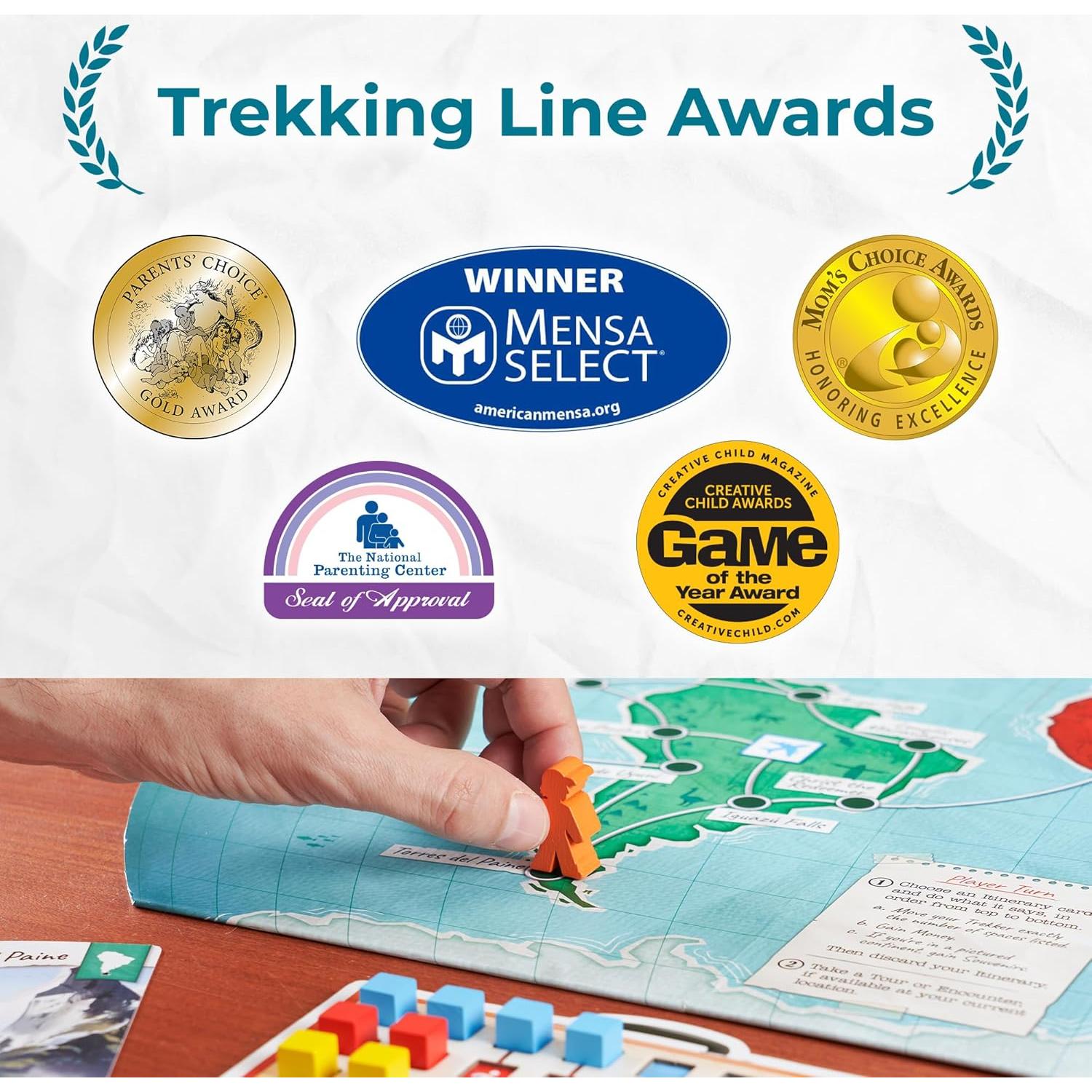 Juego de Mesa Trekking The World 2da Edición Underdog Games