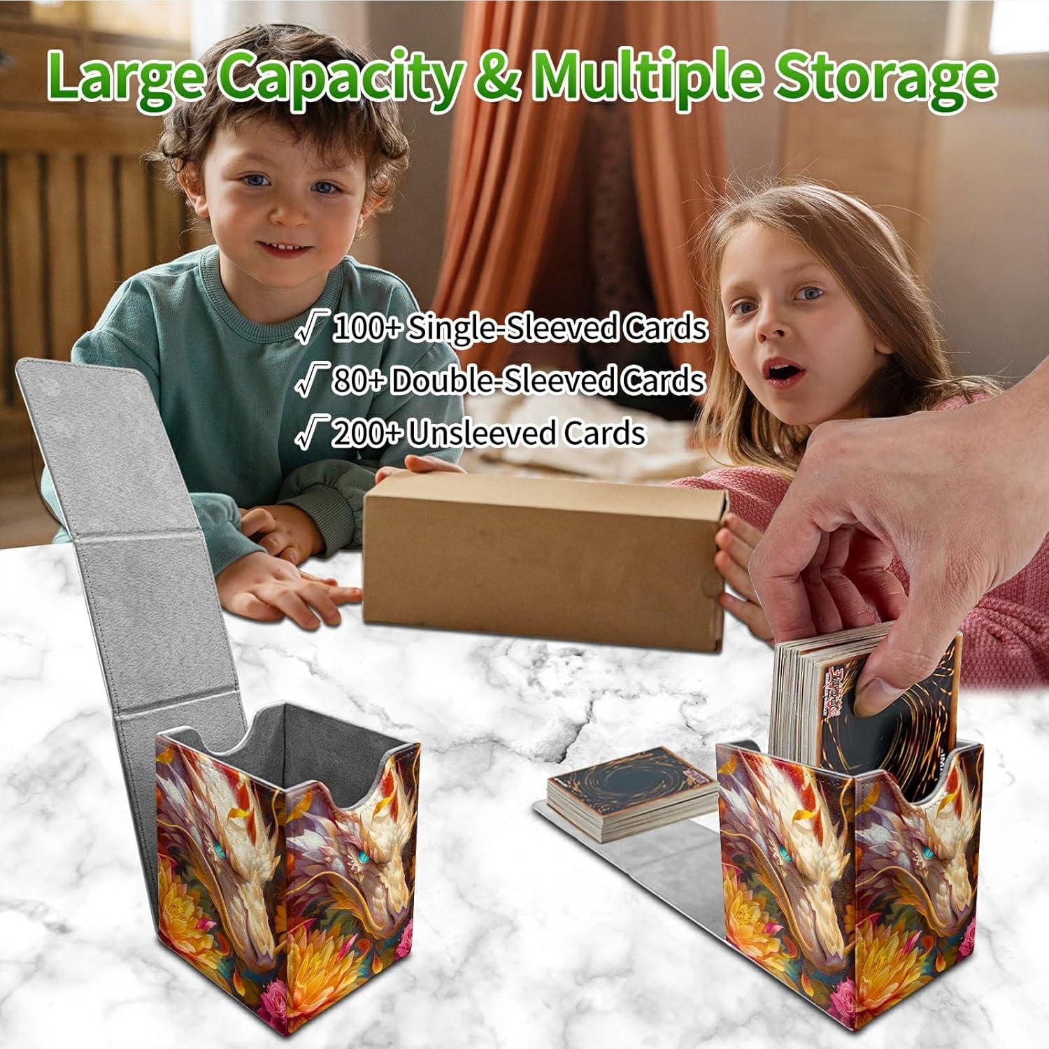 Caja de Mazo MTG Commander RWUTYTIUL para 100 Cartas