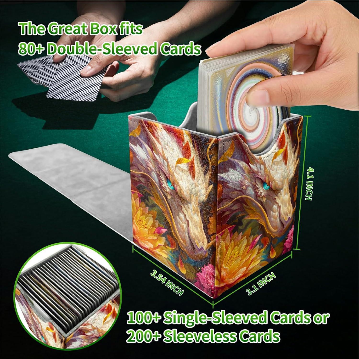 Caja de Mazo MTG Commander RWUTYTIUL para 100 Cartas