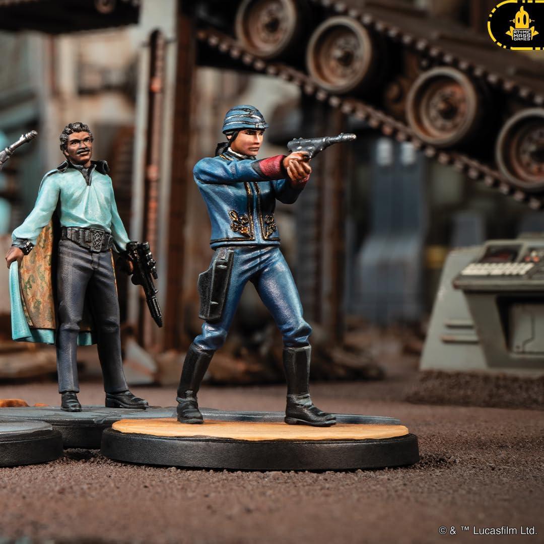 Juego de mesa Star Wars Shatterpoint Lando Calrissian 2 jugadores