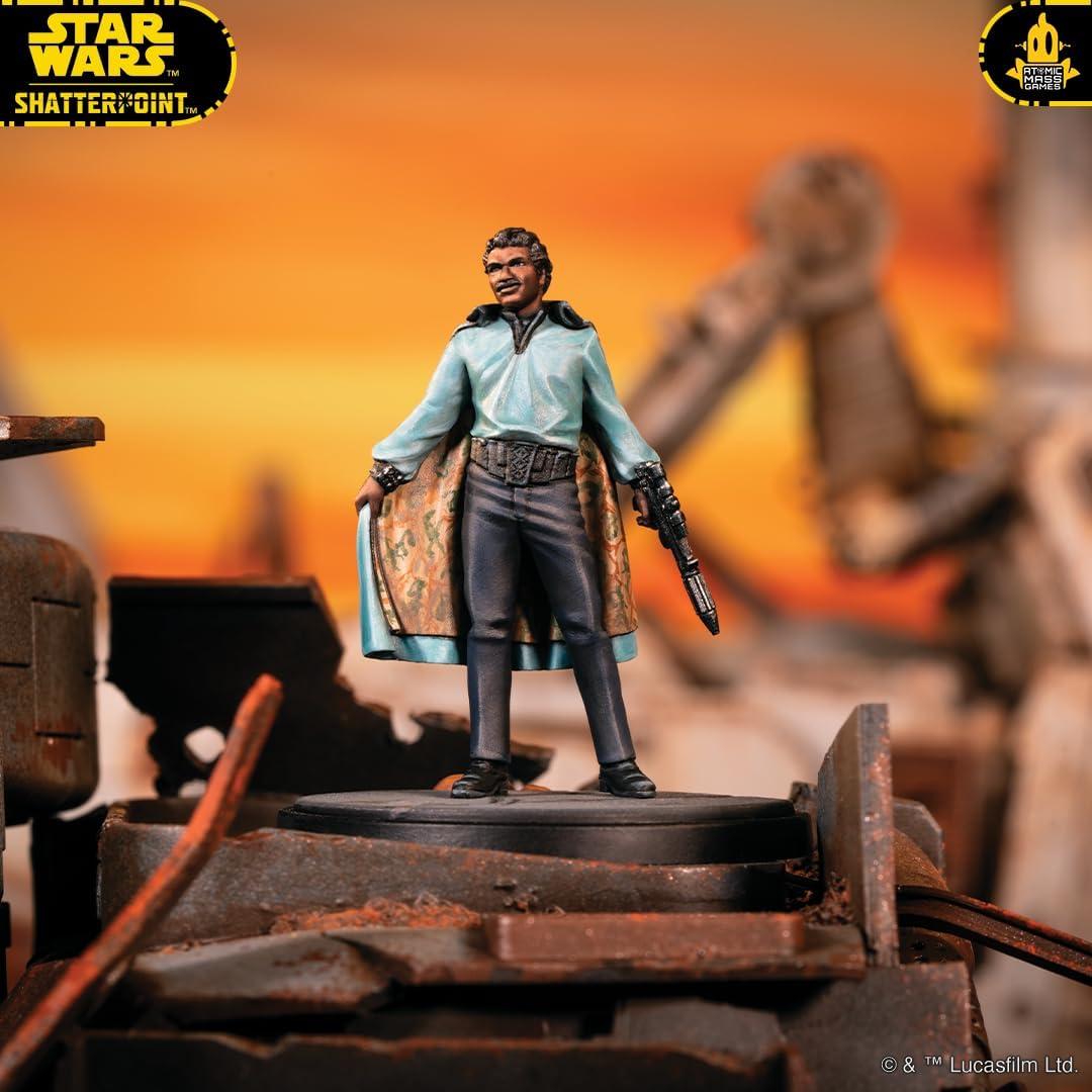 Juego de mesa Star Wars Shatterpoint Lando Calrissian 2 jugadores