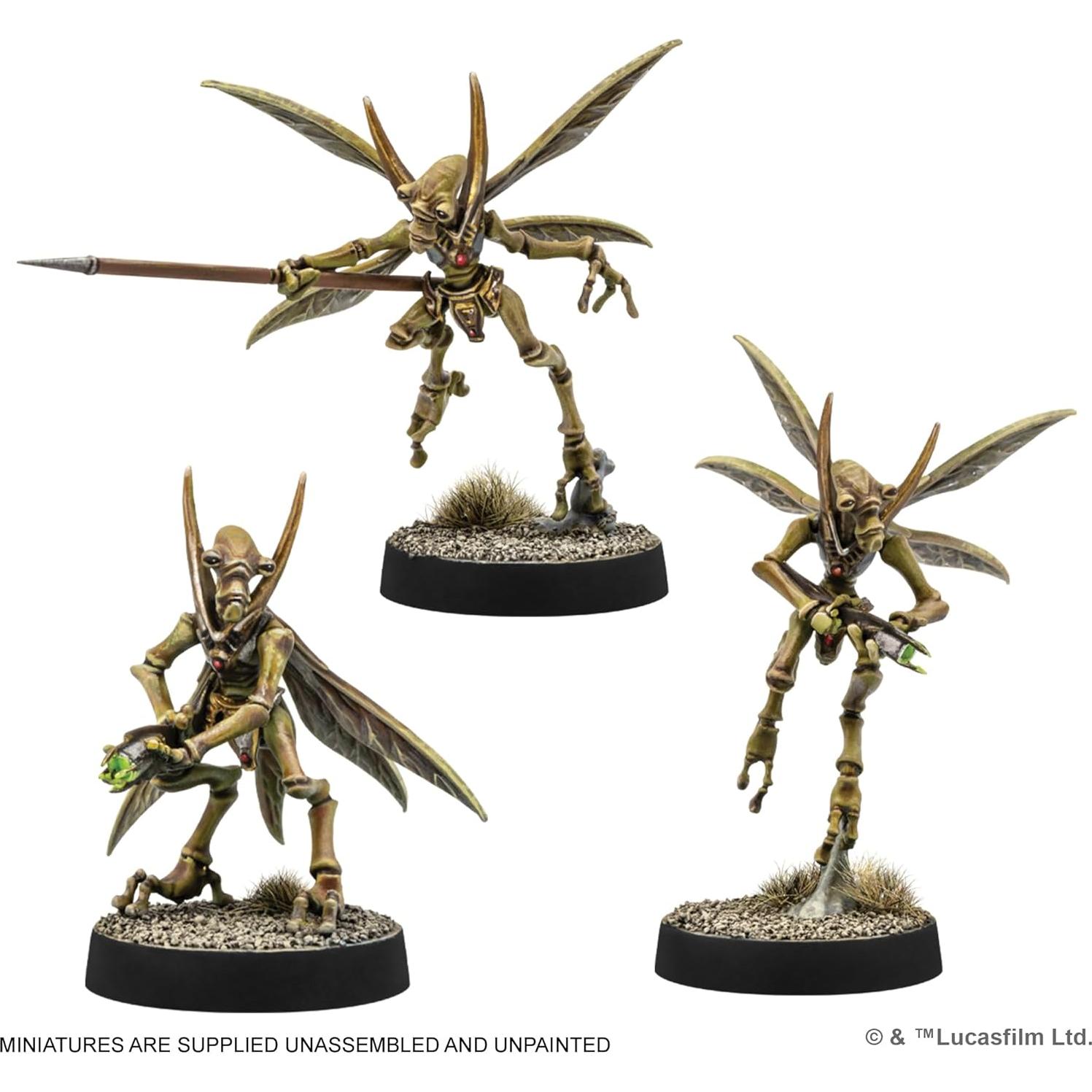 Guerreros Geonosianos Star Wars Shatterpoint - Expansión de Miniaturas