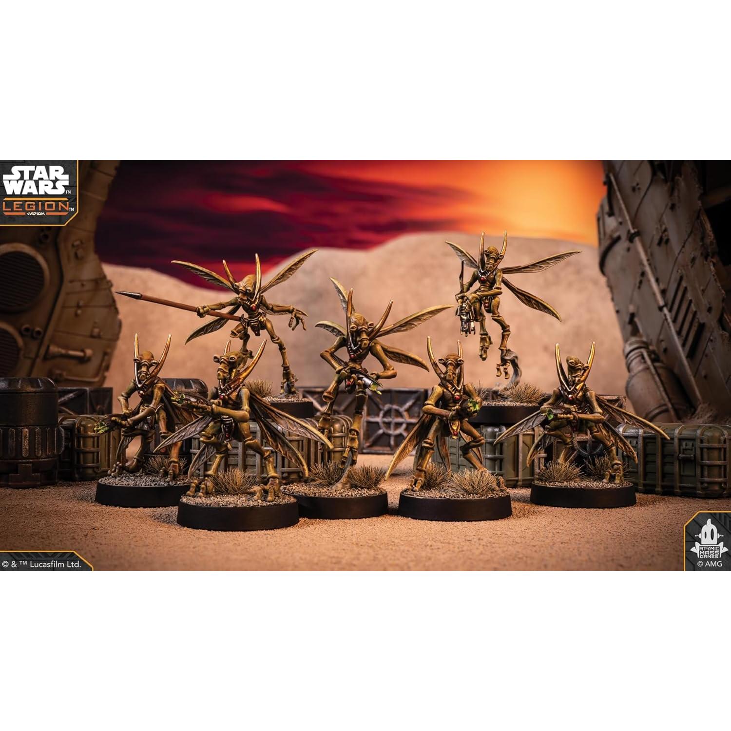 Guerreros Geonosianos Star Wars Shatterpoint - Expansión de Miniaturas