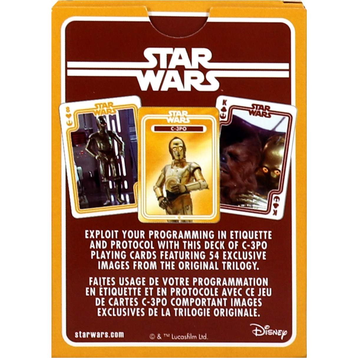 Baraja de Cartas C3PO Star Wars - 54 Cartas Temáticas