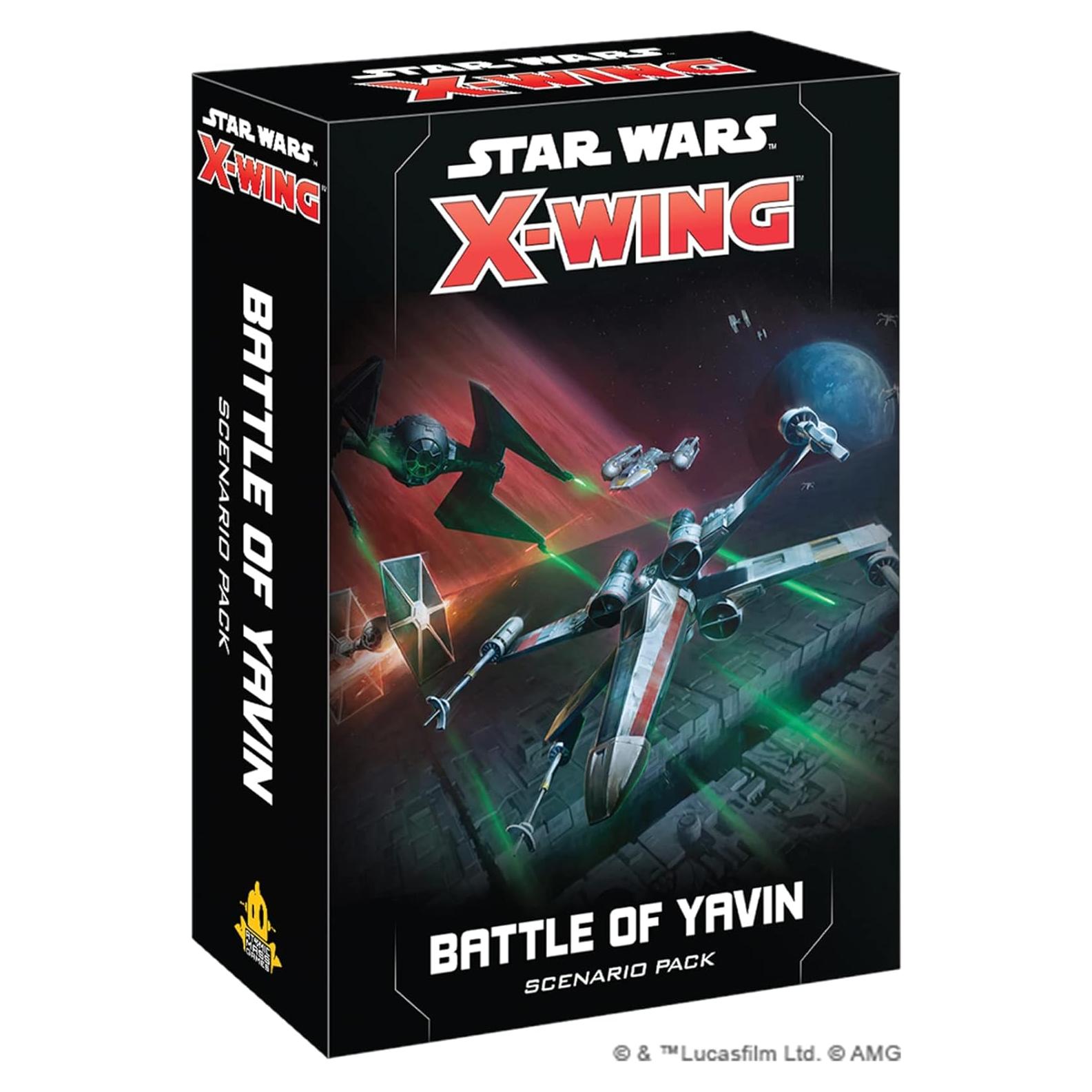 Juego de Estrategia Star Wars X-Wing Batalla de Yavin 2 Jugadores