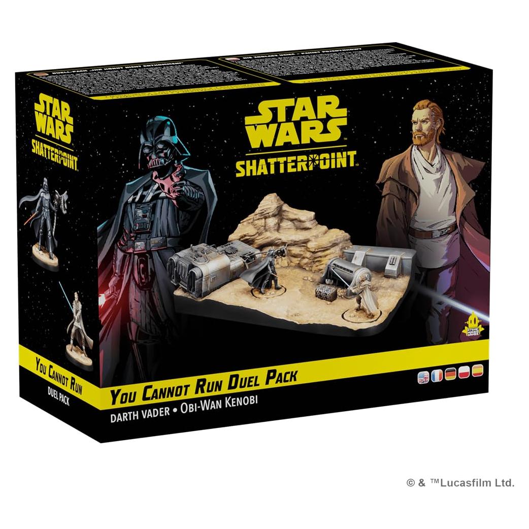 Paquete de Duelo Star Wars Shatterpoint - No Puedes Correr