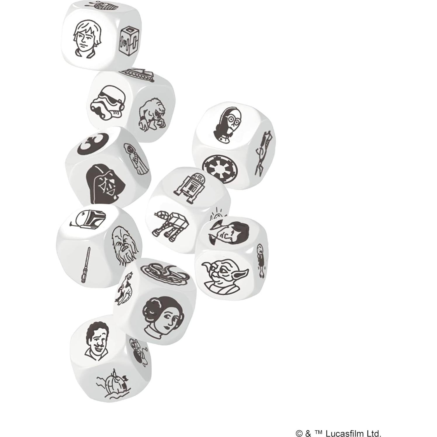 Cubos de Historia Star Wars Zygomatic - Juego Creativo 7.59x7.39cm