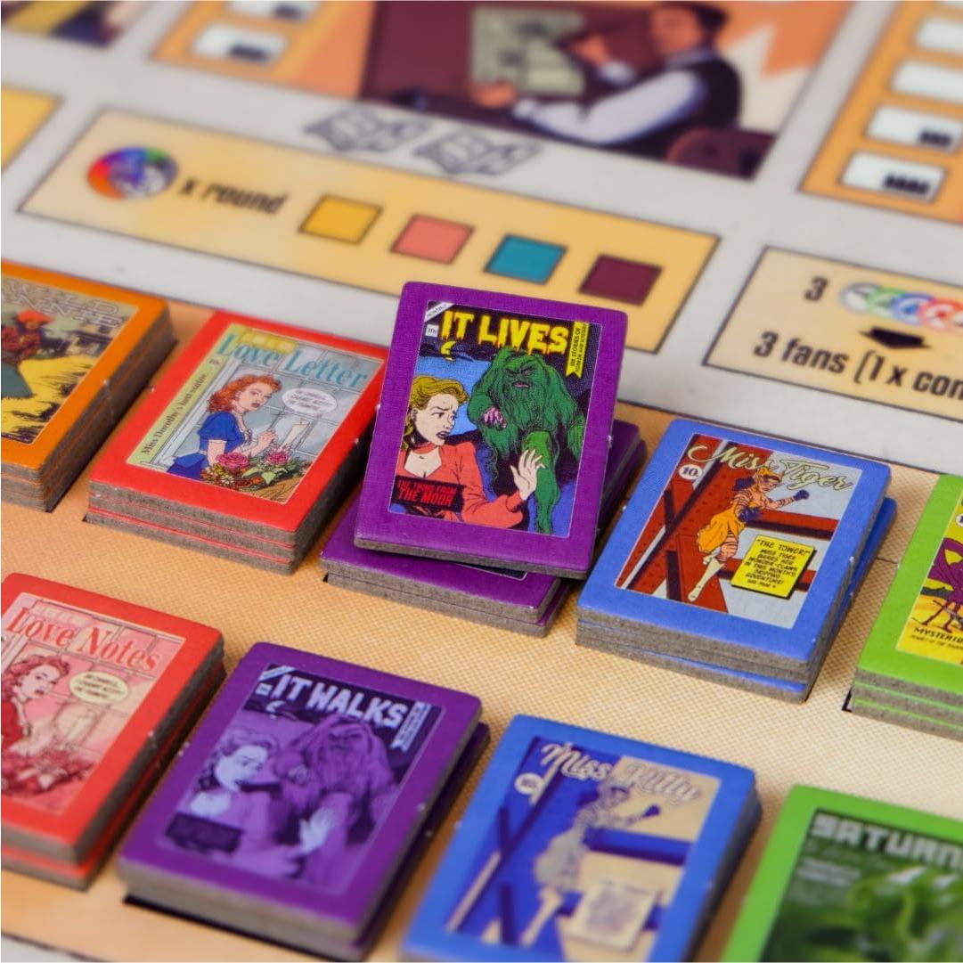 Juego de Estrategia Era de los Cómics Lirius Games 1-4 Jugadores