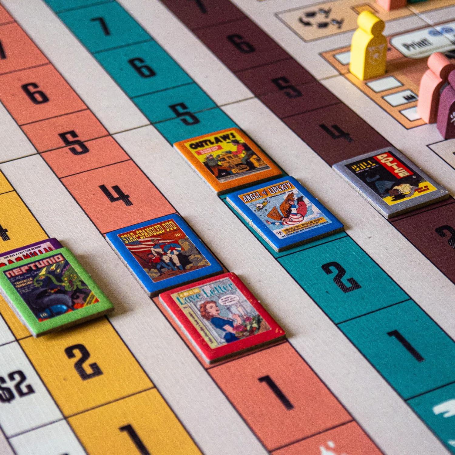 Juego de Estrategia Era de los Cómics Lirius Games 1-4 Jugadores