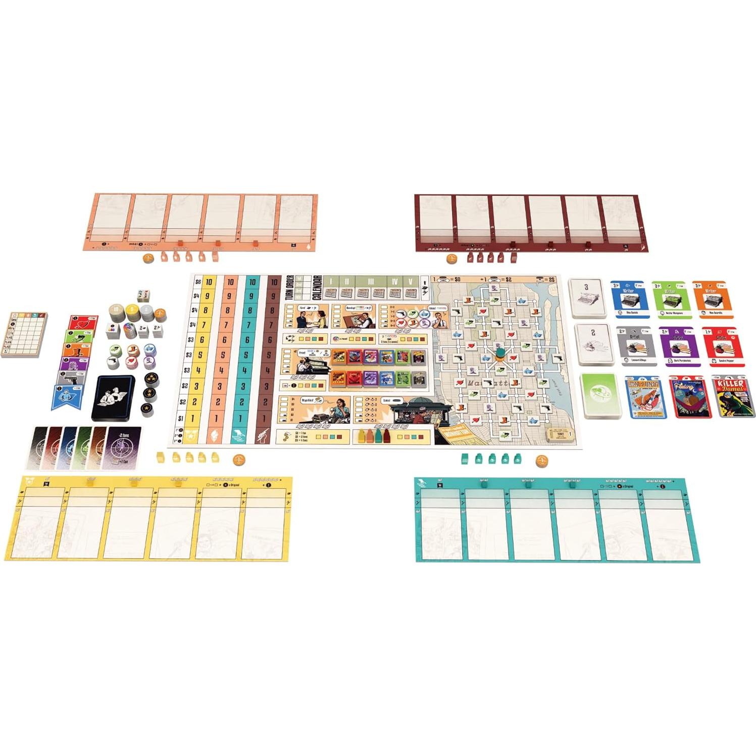 Juego de Estrategia Era de los Cómics Lirius Games 1-4 Jugadores