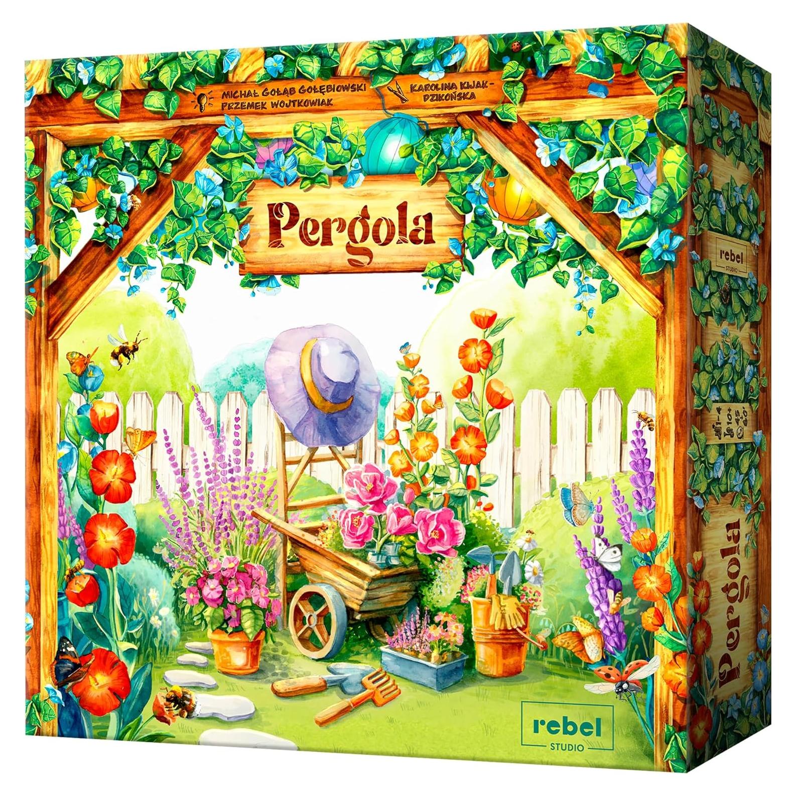 Juego de Mesa Pergola Rebel Studio - Estrategia Jardinería 1-4 Jugadores