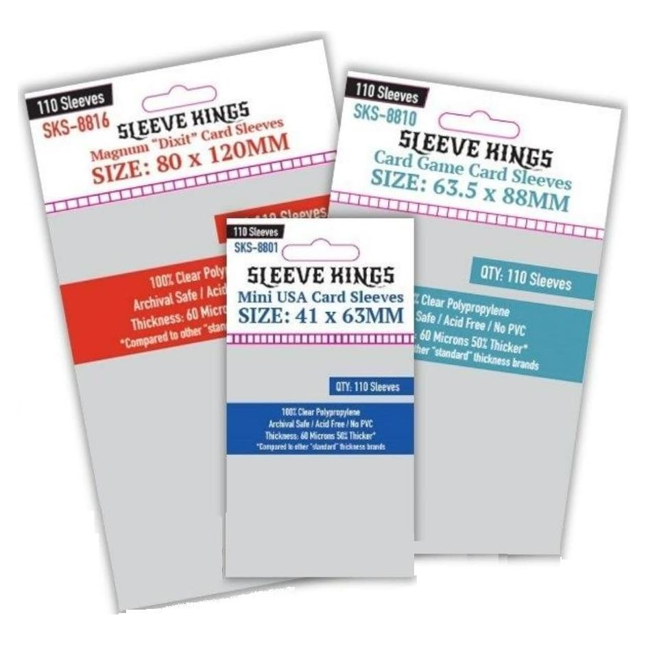 Fundas de Cartas Sleeve Kings para Maestros del Universo - 330 Unidades