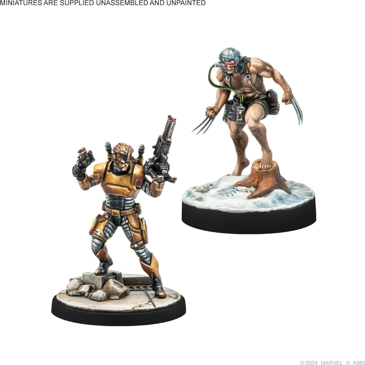 Juego de Mesa Marvel Crisis Protocol: Weapon X y Maverick