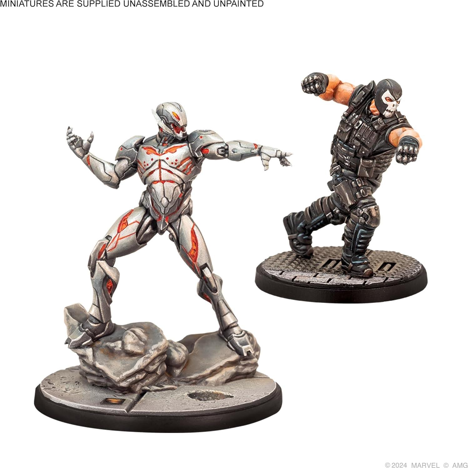 Juego de Mesa Marvel Crisis Protocol: Weapon X y Maverick