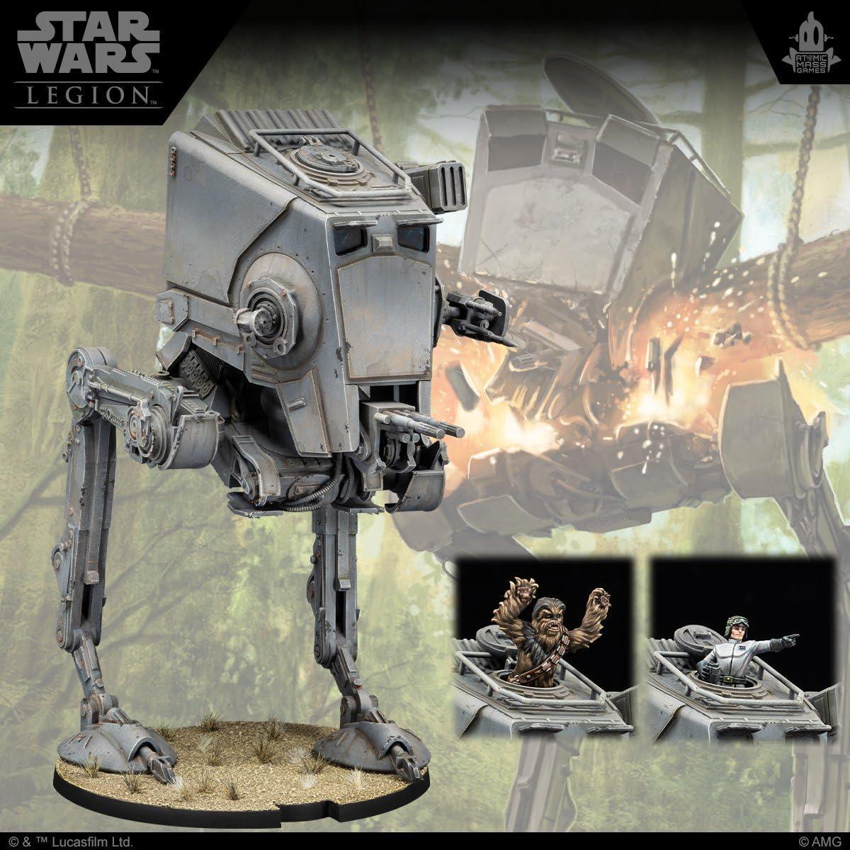 Star Wars: Legion AT-ST Walker Expansión - Potencia de Fuego