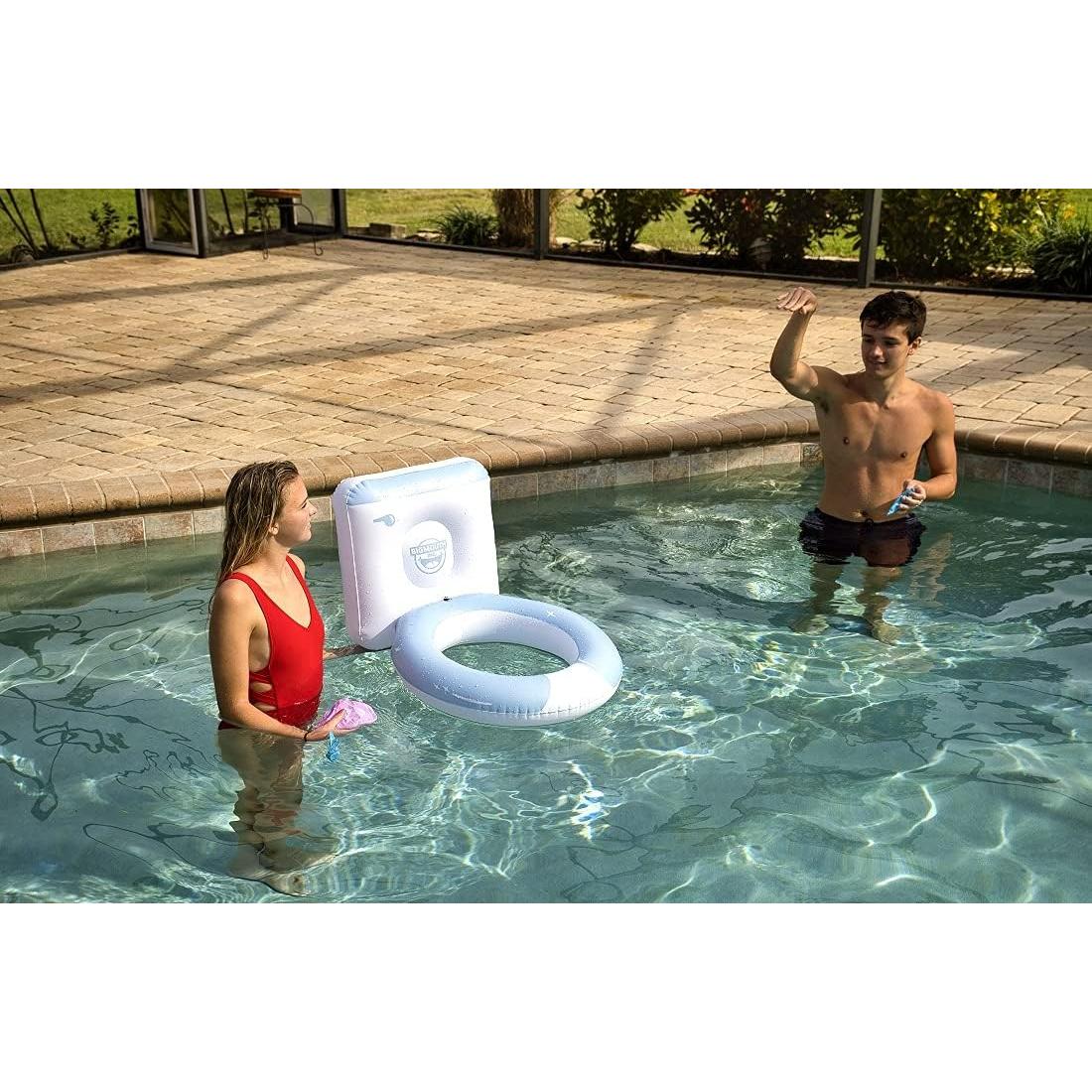 Juego Inflable de Lanzamiento de Caca de Unicornio BigMouth