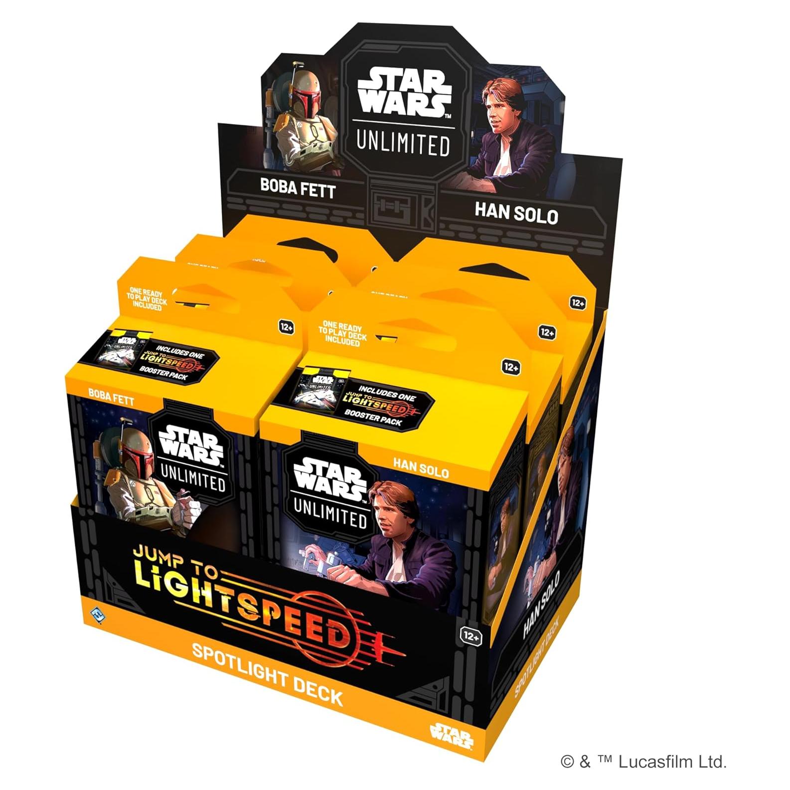 Juego de Cartas Star Wars: Unlimited - Mazo Spotlight 6 Mazos