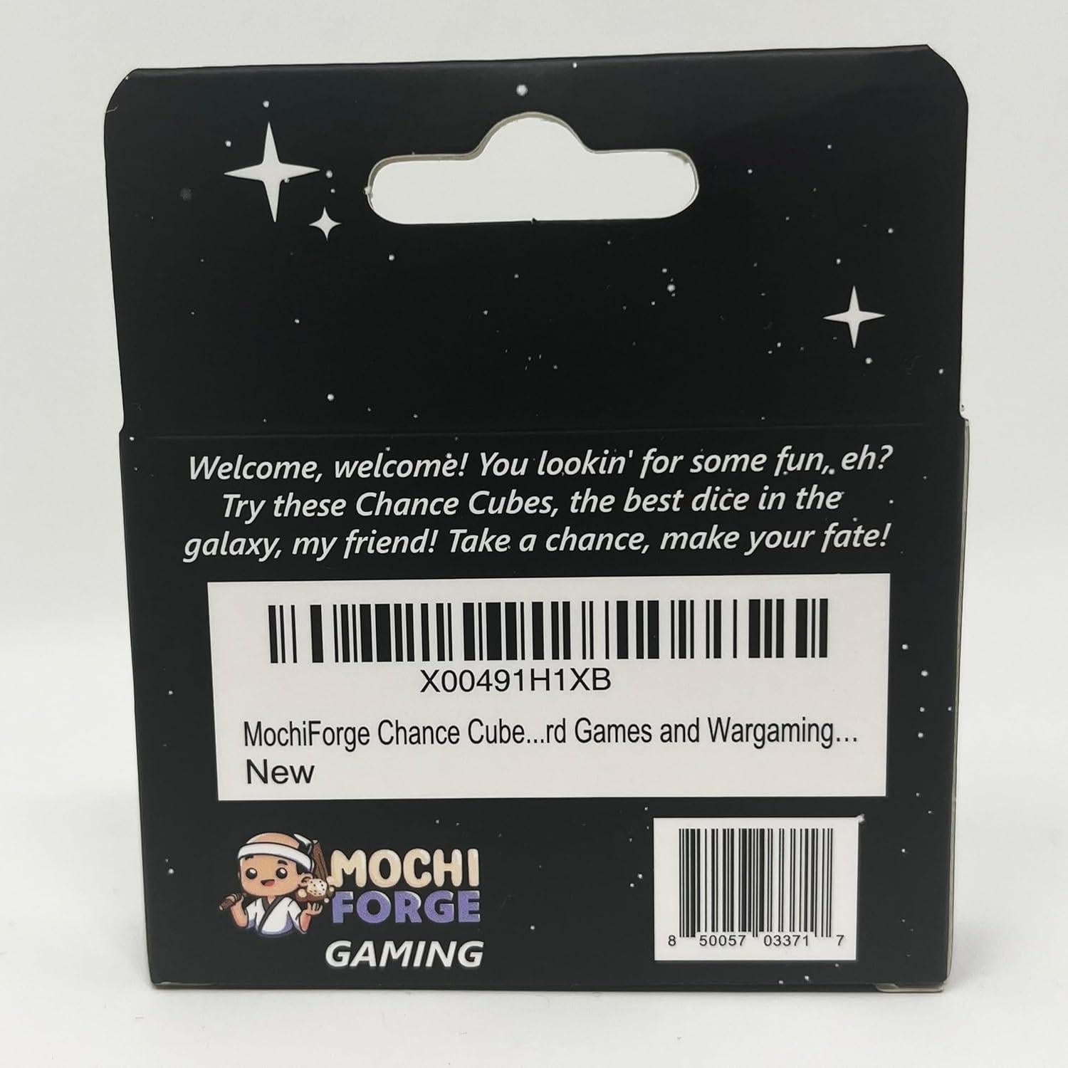 Juego de Dados D6 Temáticos MochiForge - 10 Cubos de 16mm