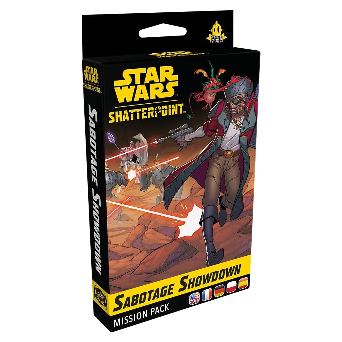 Paquete de Expansión Misión Sabotaje Showdown Star Wars Shatterpoint