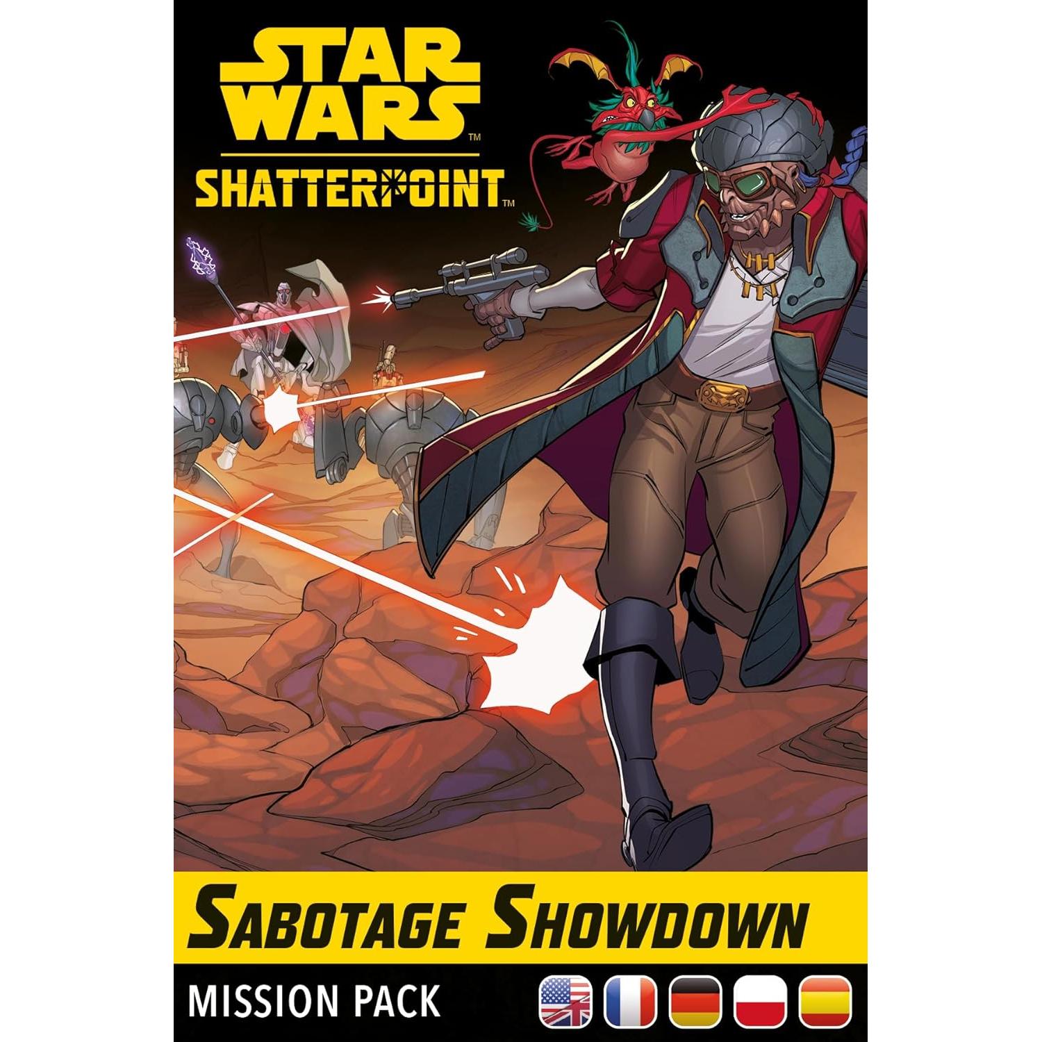 Paquete de Expansión Misión Sabotaje Showdown Star Wars Shatterpoint