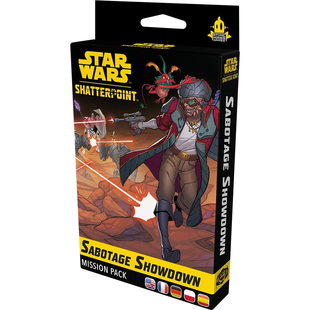 Paquete de Expansión Misión Sabotaje Showdown Star Wars Shatterpoint