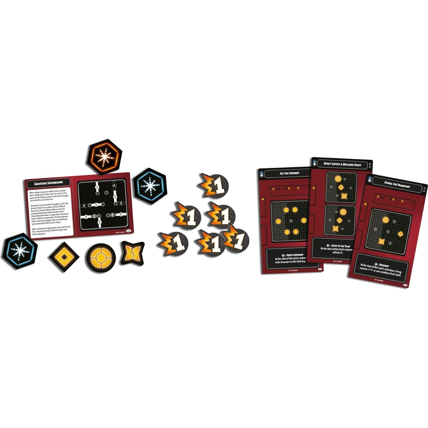 Paquete de Expansión Misión Sabotaje Showdown Star Wars Shatterpoint