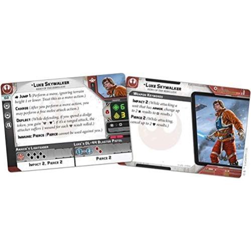 Expansión Comandante Luke Skywalker Star Wars: Legion - Juego de Guerra