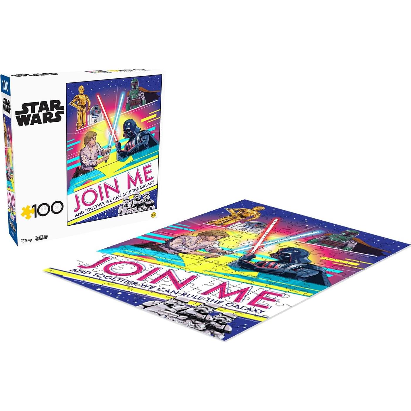 Rompecabezas 100 Piezas Star Wars Buffalo Games Juntos Podemos Gobernar