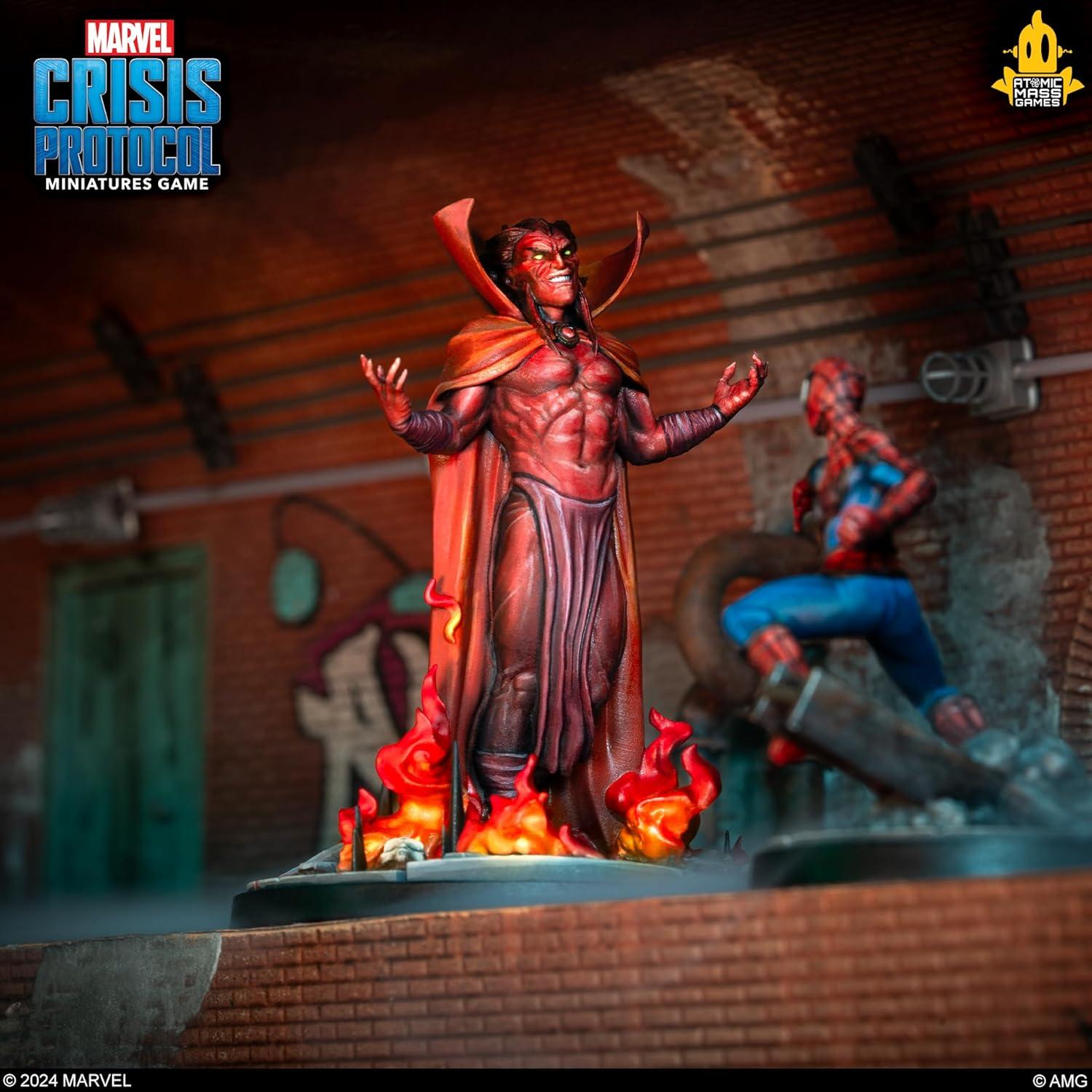 Marvel: Crisis Protocol Mephisto - Personaje de Juego de Mesa