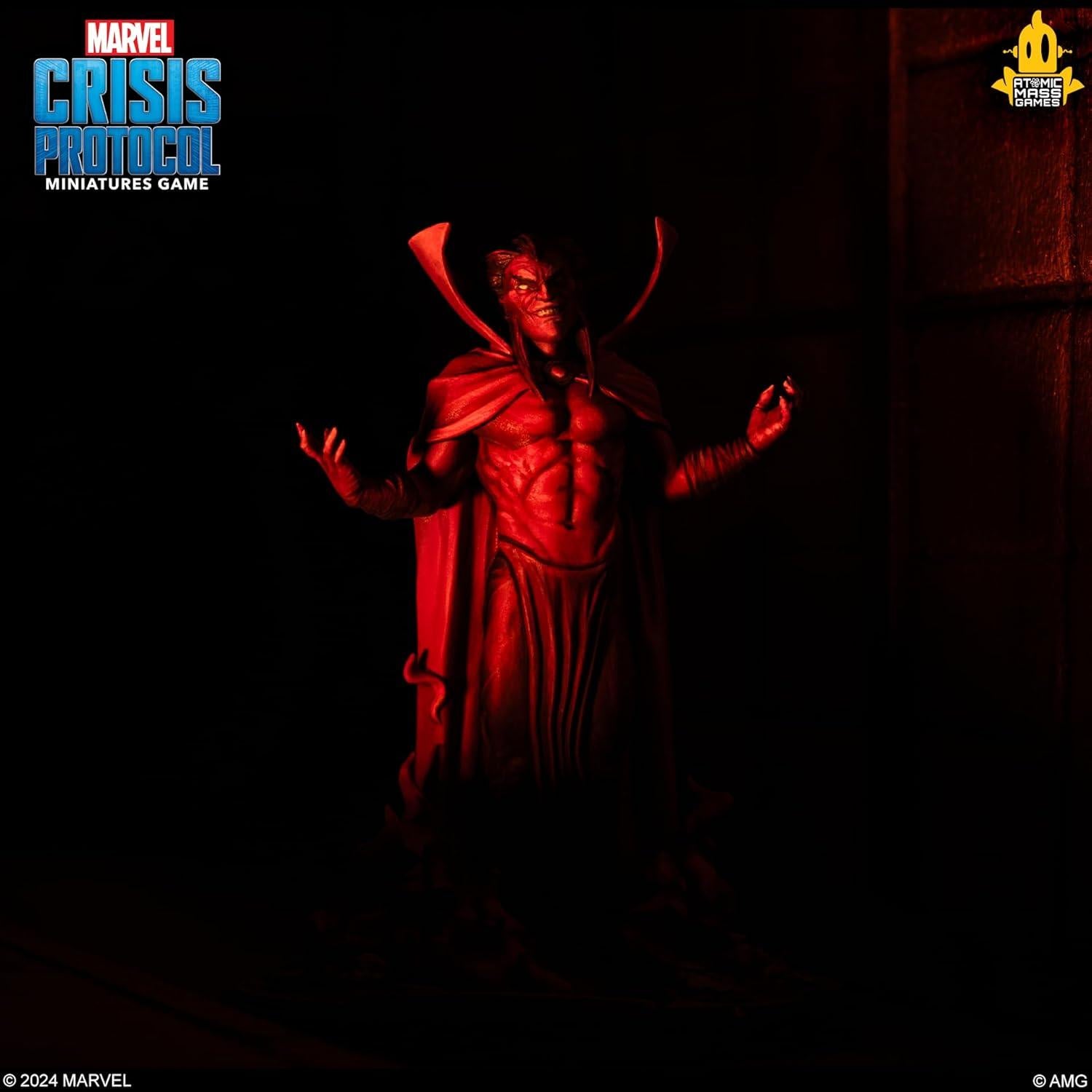 Marvel: Crisis Protocol Mephisto - Personaje de Juego de Mesa