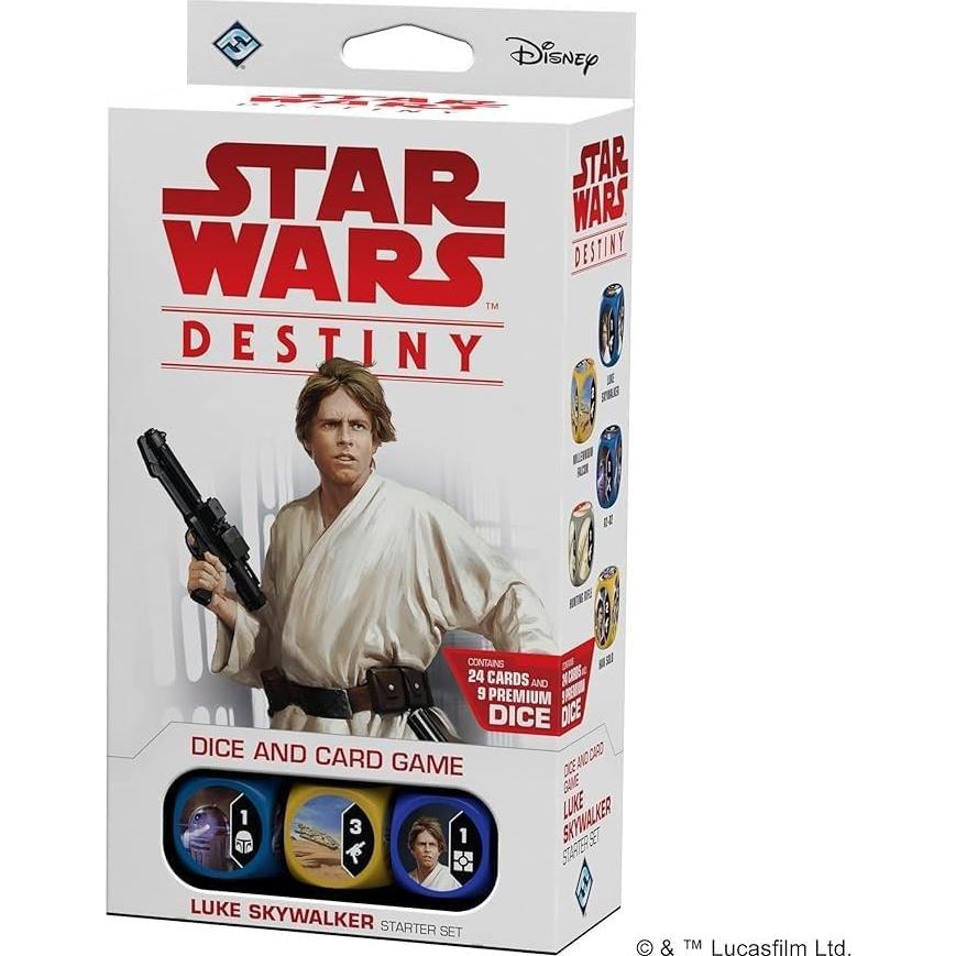 Juego de Inicio Star Wars Destiny Luke Skywalker 2 Jugadores