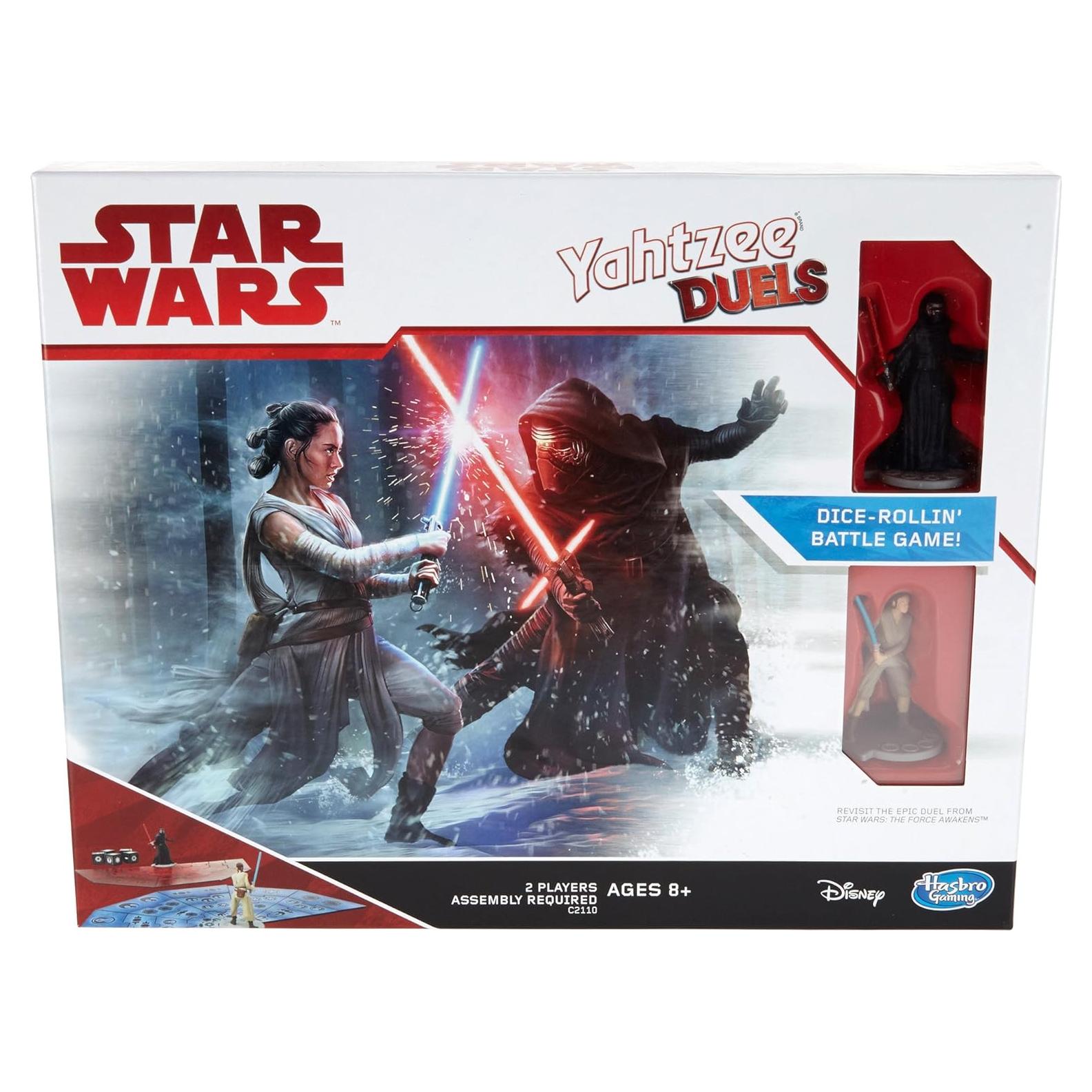 Juego de Dados Yahtzee Star Wars Hasbro - Rey vs Kylo Ren