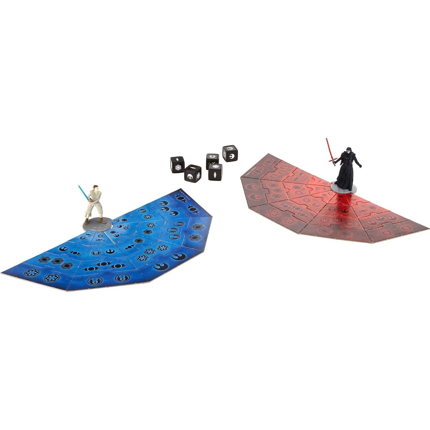 Juego de Dados Yahtzee Star Wars Hasbro - Rey vs Kylo Ren