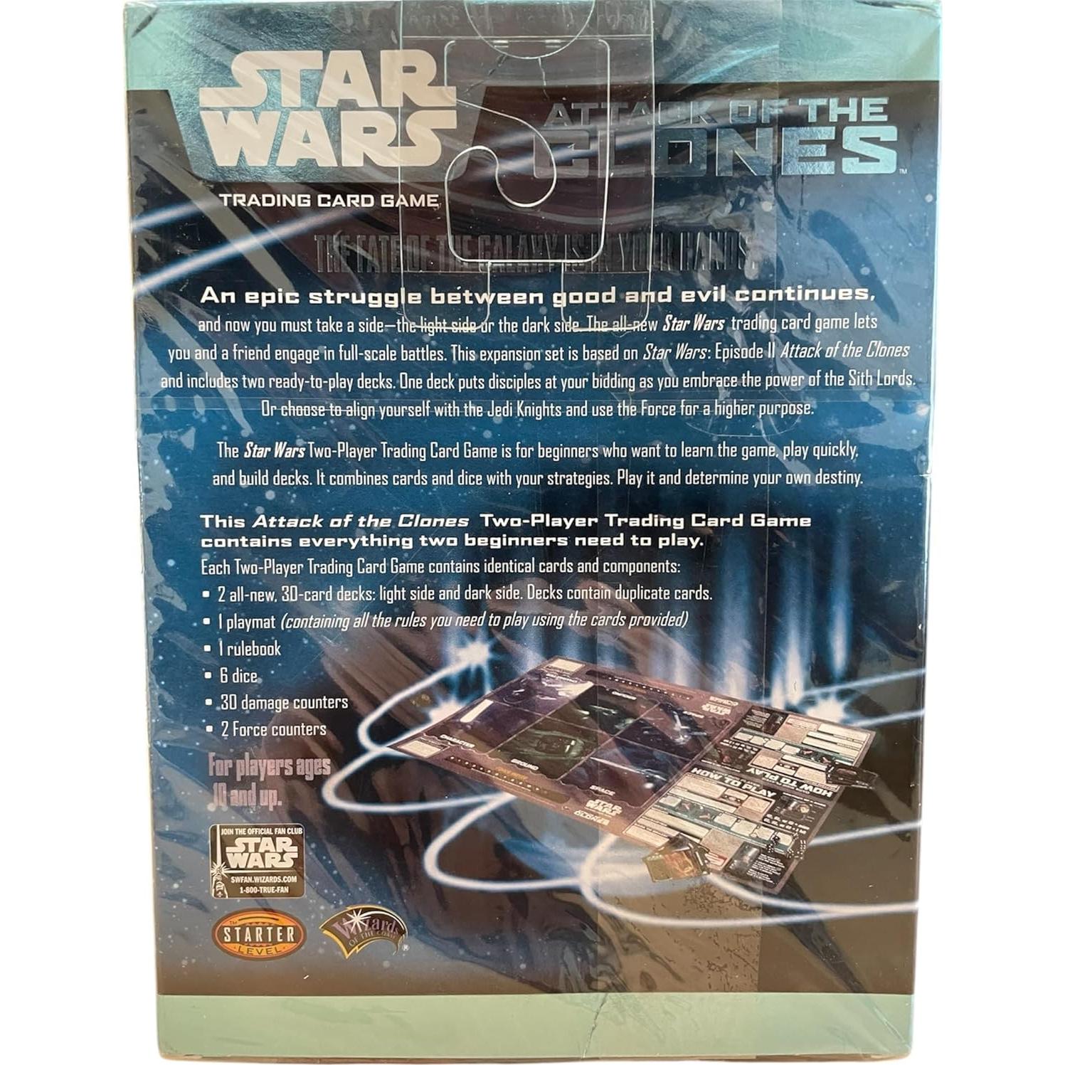Juego de Cartas Star Wars El Ataque de los Clones - Wizards of the Coast