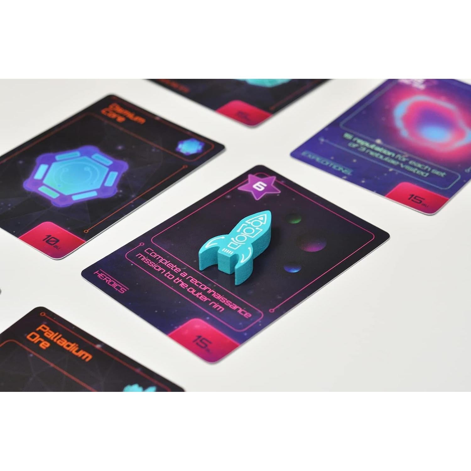 Juego de Cartas Estratégico Galaxy Rush para 2 Jugadores