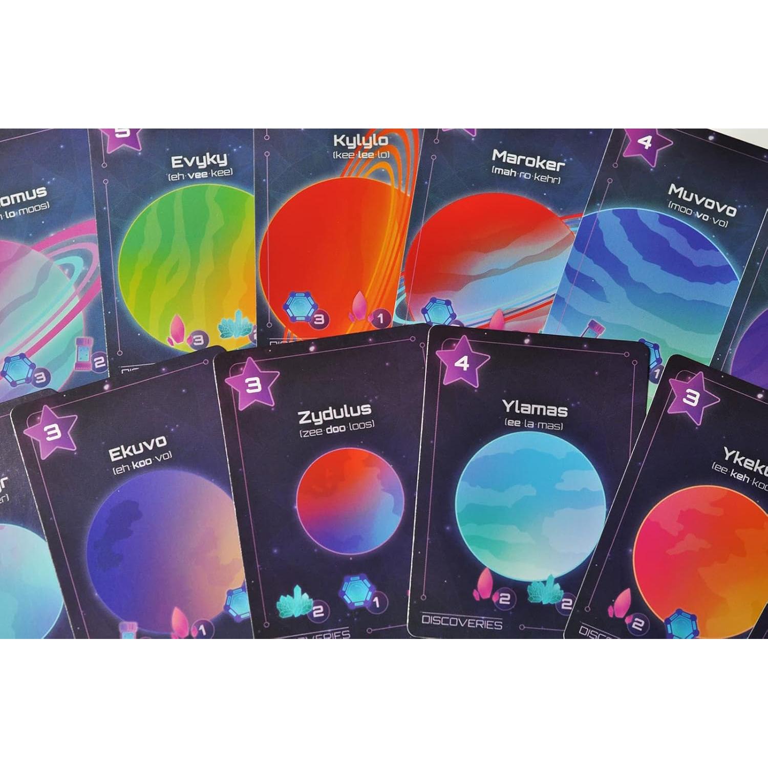 Juego de Cartas Estratégico Galaxy Rush para 2 Jugadores