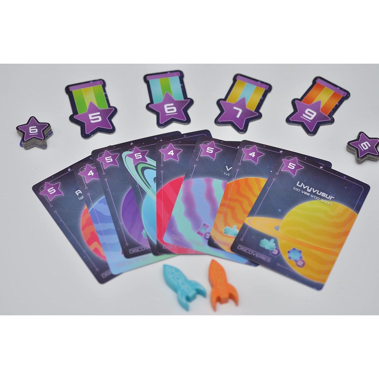 Juego de Cartas Estratégico Galaxy Rush para 2 Jugadores