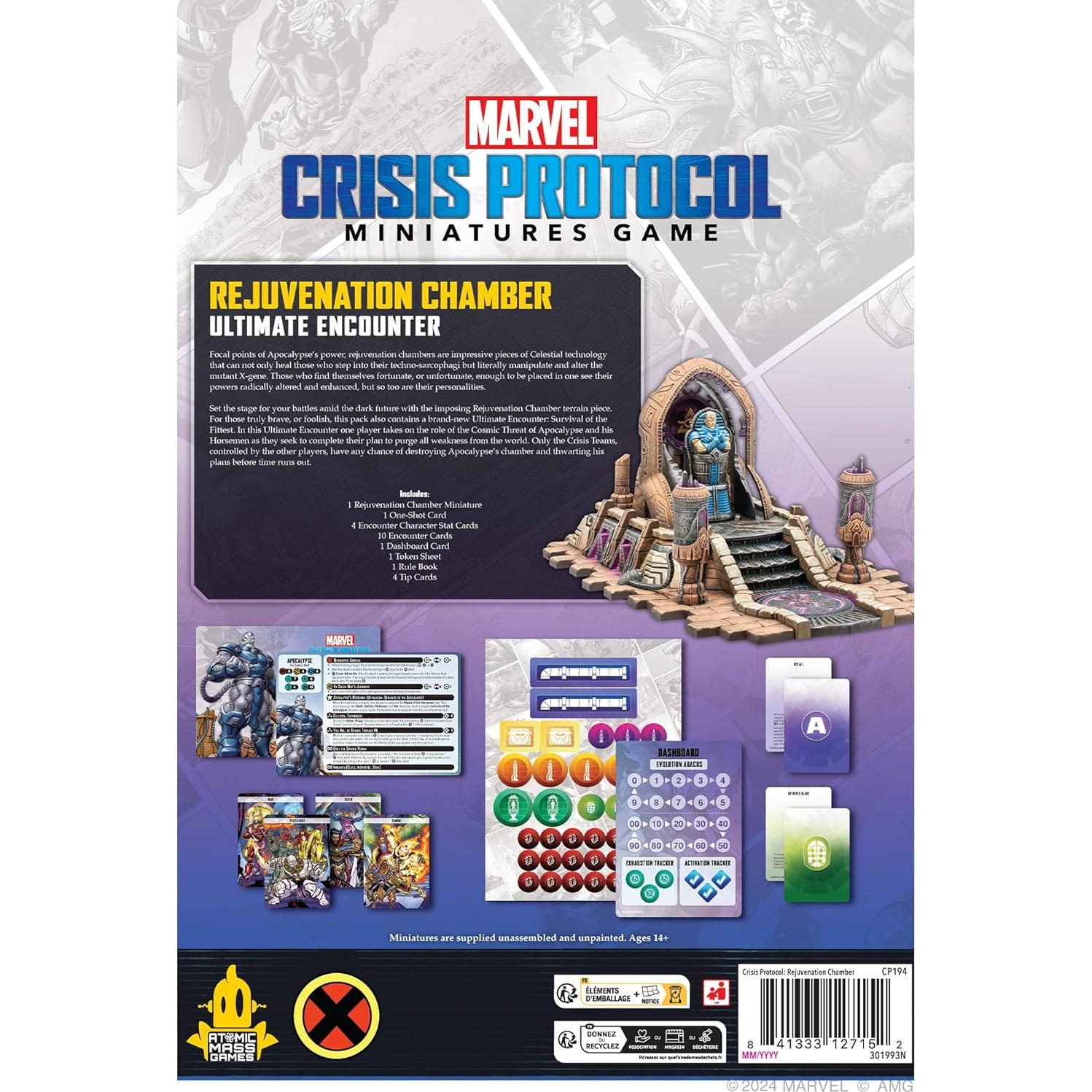 Juego de Mesa Marvel Protocolo de Crisis - Terreno Apocalipsis
