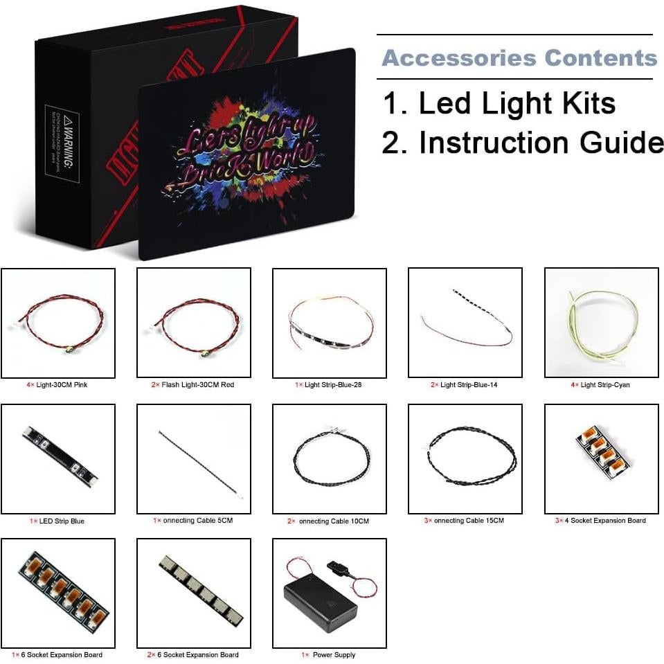Kit de Luz LED BrickBling para LEGO UCS X-Wing 75355