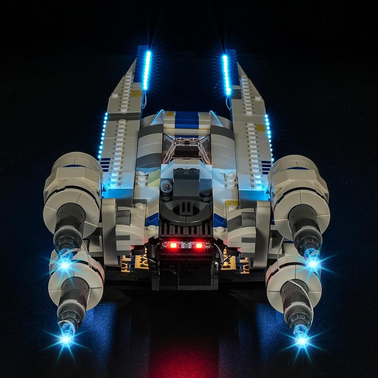 Kit de Luz LED YEABRICKS para 75399 Star Wars U-Wing