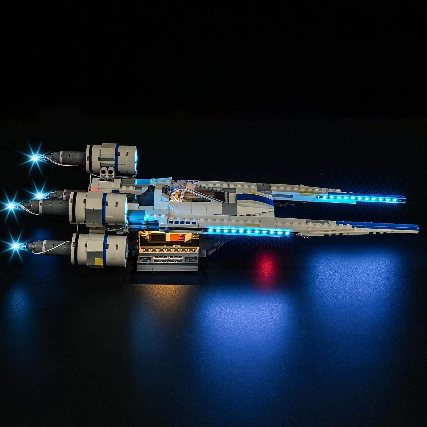 Kit de Luz LED YEABRICKS para 75399 Star Wars U-Wing