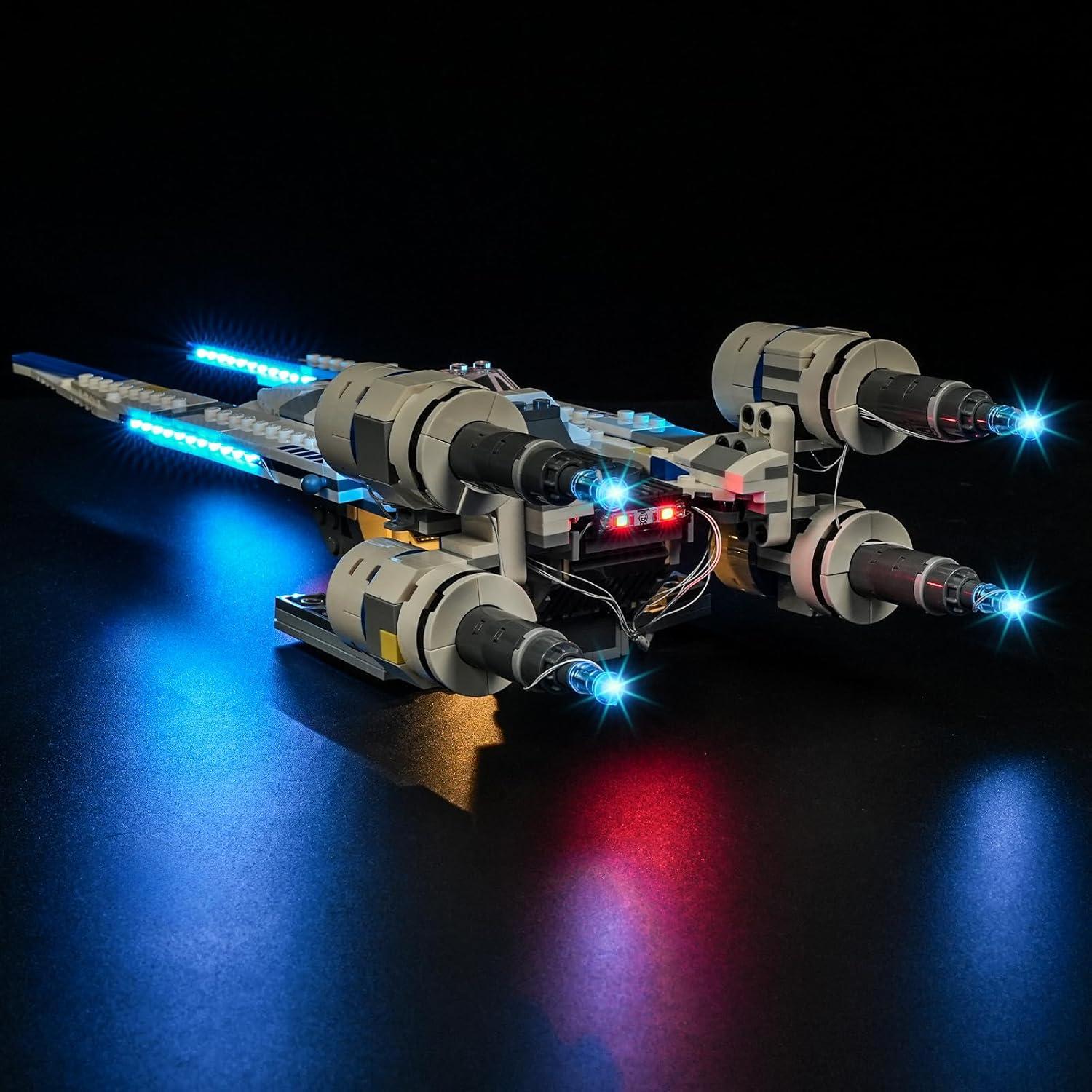 Kit de Luz LED YEABRICKS para 75399 Star Wars U-Wing