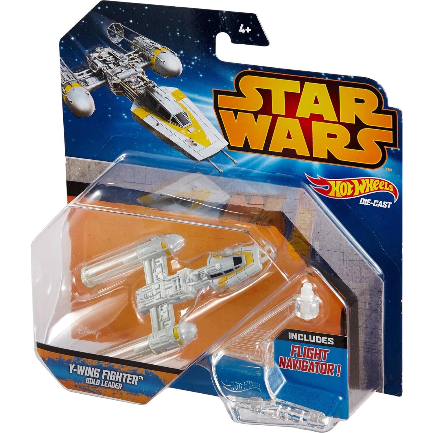 Vehículo Y-Wing Star Wars Hot Wheels 15.88 cm Metal