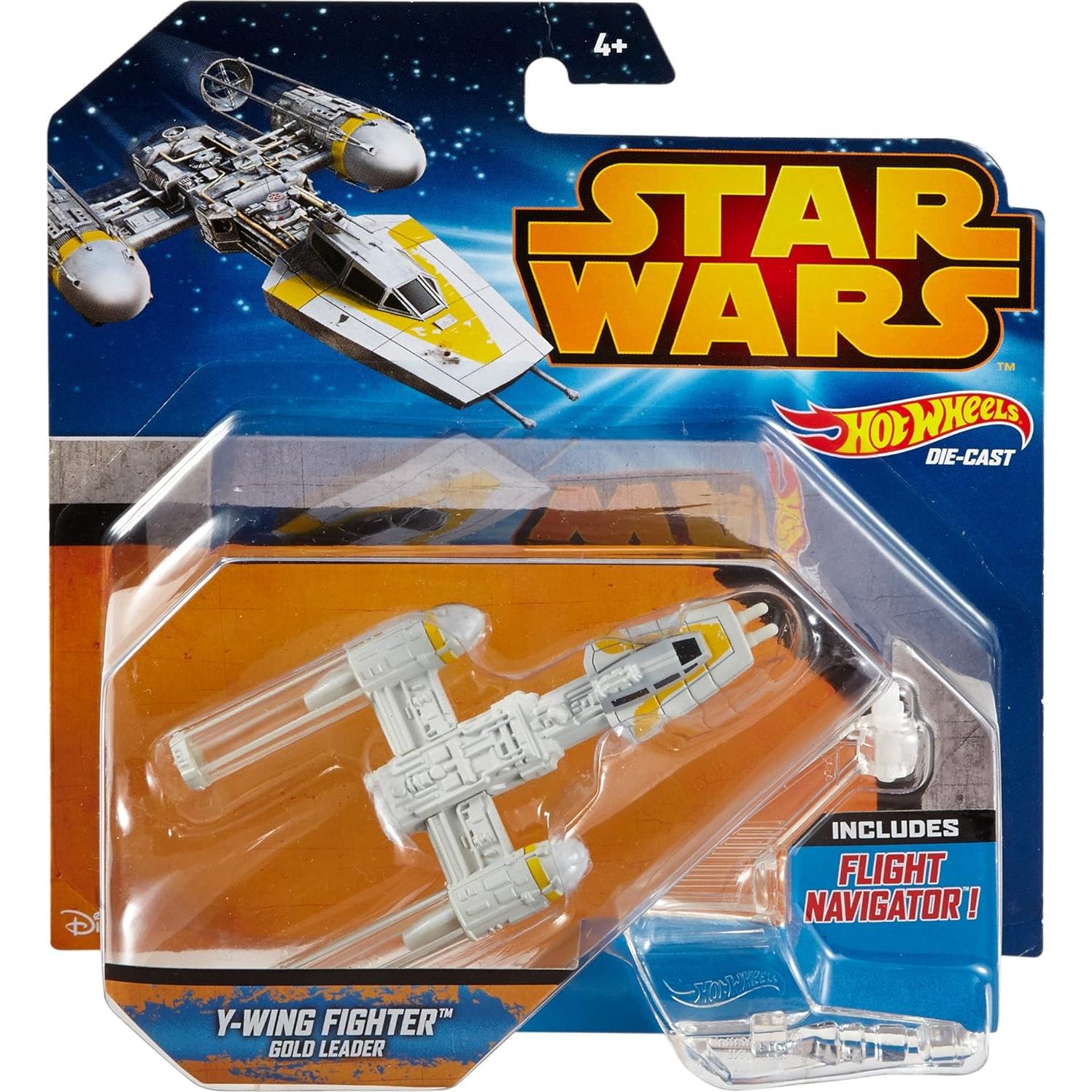 Vehículo Y-Wing Star Wars Hot Wheels 15.88 cm Metal
