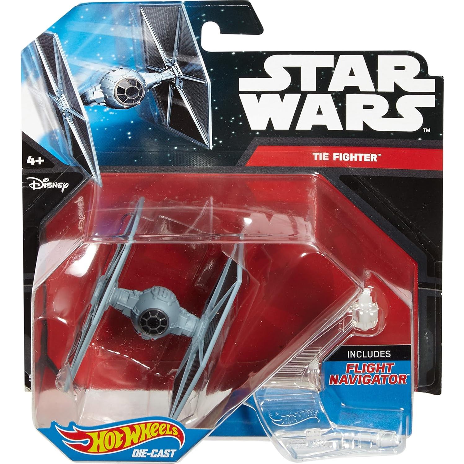 Vehículo TIE Fighter Gris Hot Wheels Star Wars 15.88 cm