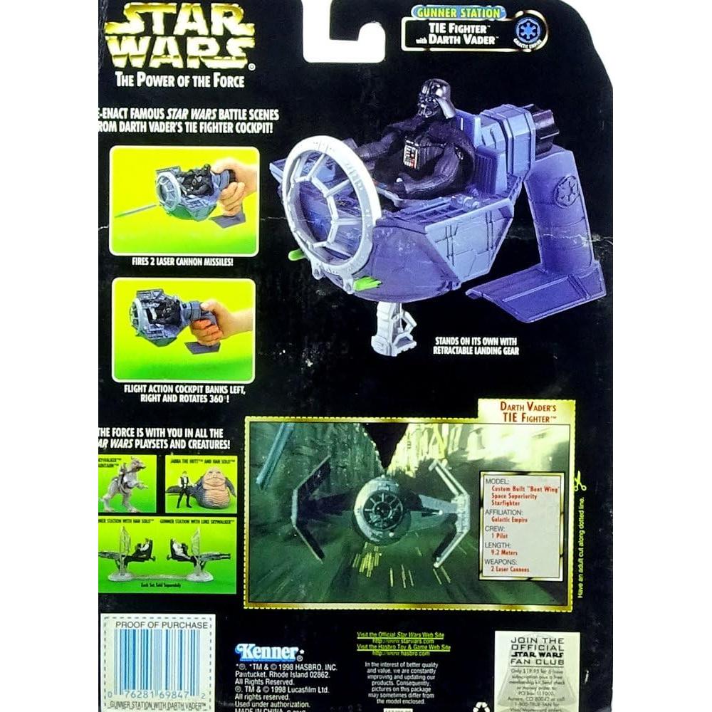 Estación de Artillería TIE Fighter Kenner Star Wars 18.7x18.3 cm