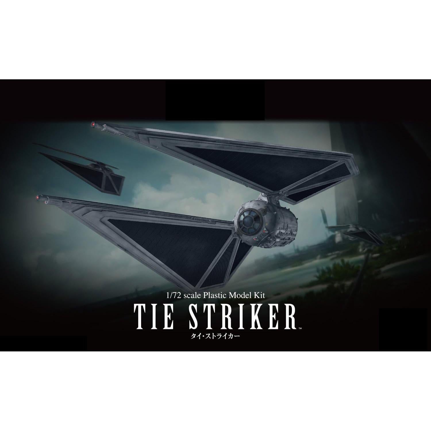 Kit de Modelo Bandai Star Wars Tie Striker Escala 1/72