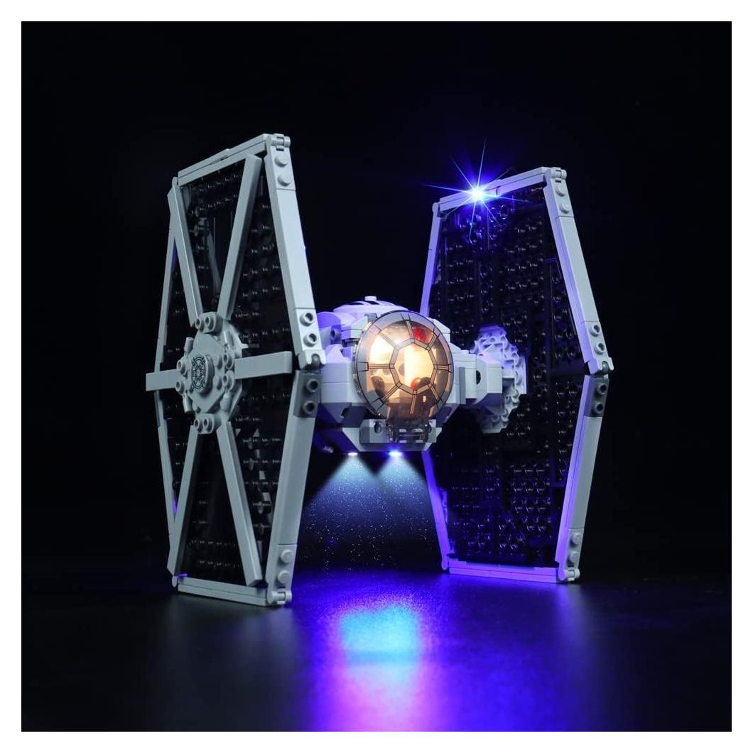 Kit de Luz LED BrickBling para Lego Caza TIE 75300