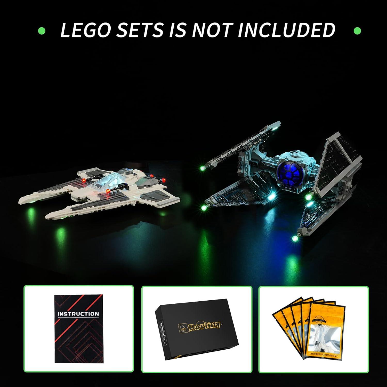 Kit de Luz LED para Lego Star Wars 75348 Mandalorian